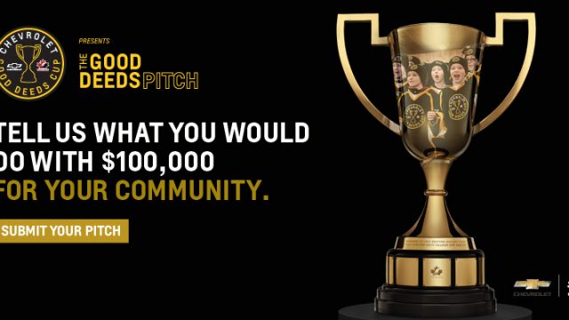 Chevrolet Good Deeds Cup – December 20th – January 28th (Submission Phase)