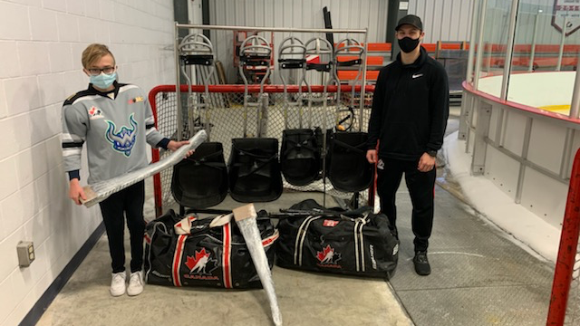 CANADIAN TIRE PARA HOCKEY CUP LEAVES LOCAL FINANCIAL LEGACY: Christmas Comes Early For Avalon Sled Dogs Organization