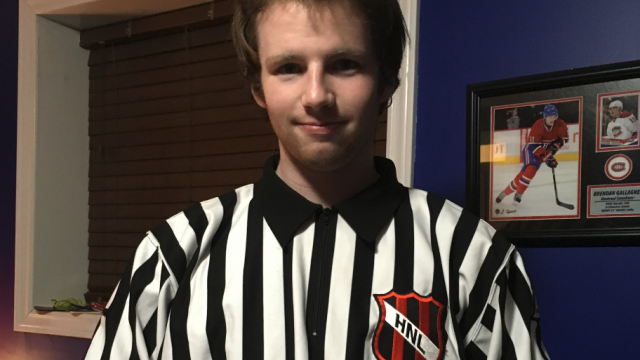 Hockey NL Would Like to Congratulate & Recognize, Liam Picco – Official of the Month, December 2020