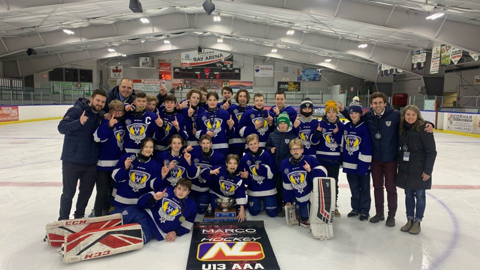 TRICOM THUNDER CROWNED MARCO U13 AAA PROVINCIAL CHAMPIONS