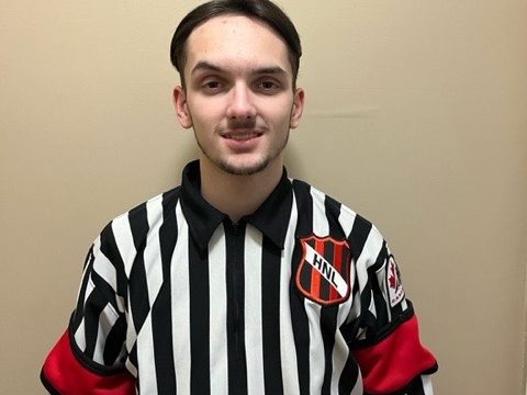 Hockey NL Would Like to Congratulate & Recognize, Lucas Rideout – Official of the Month, November