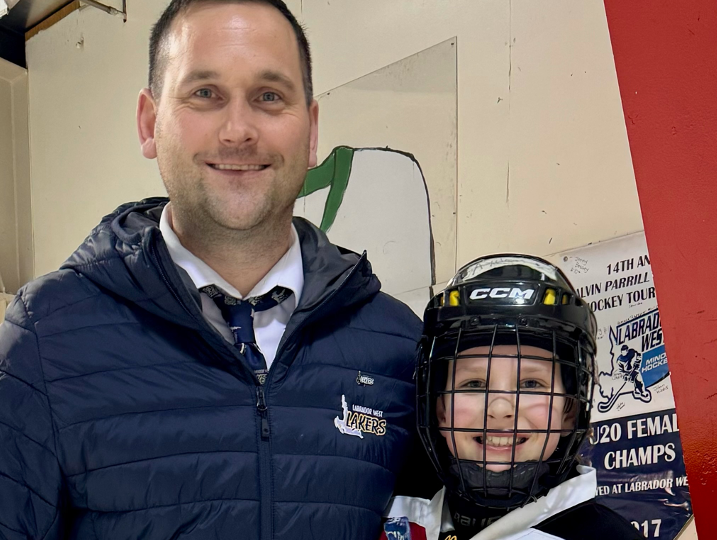 Hockey NL Would Like to Congratulate & Recognize, Andrew Costello – Coach of the Month, December 2023