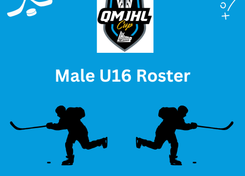 Wishing Our Male U16 Team the Best of Luck at the QMJHL Cup!
