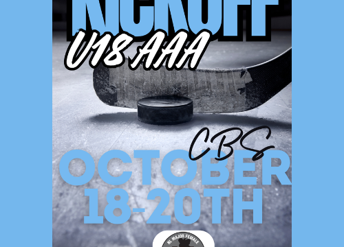 U18 AAA Female Season Kickoff: October 18-20 in CBS!