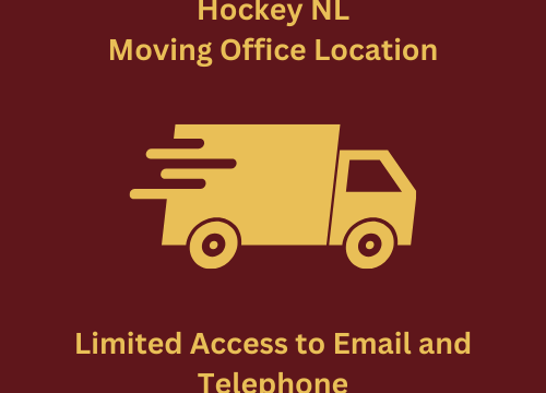 Hockey NL Moving Office Location!
