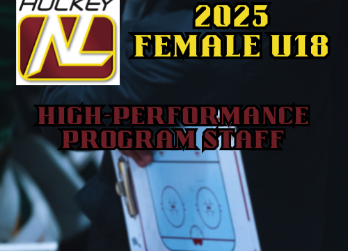 Announcing the 2025 Female U18 High-Performance Program Staff!
