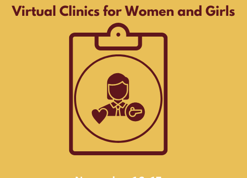 We Are Coaches – Development 1 Virtual Clinic for Women and Girls