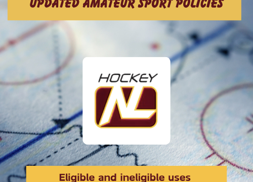 Important Notice: Updated Amateur Sports Policies