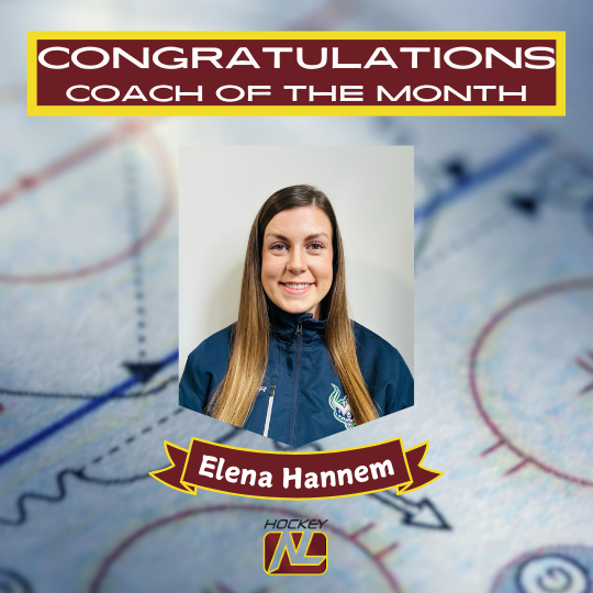 Congratulations to Coach Elena Hannem – Female January Coach of the Month!