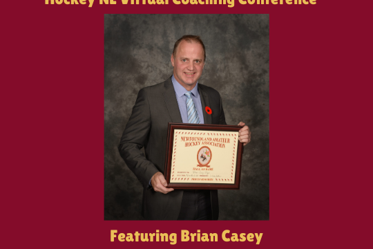 Hockey NL March Virtual Coaching Conference: Featuring Brian Casey!