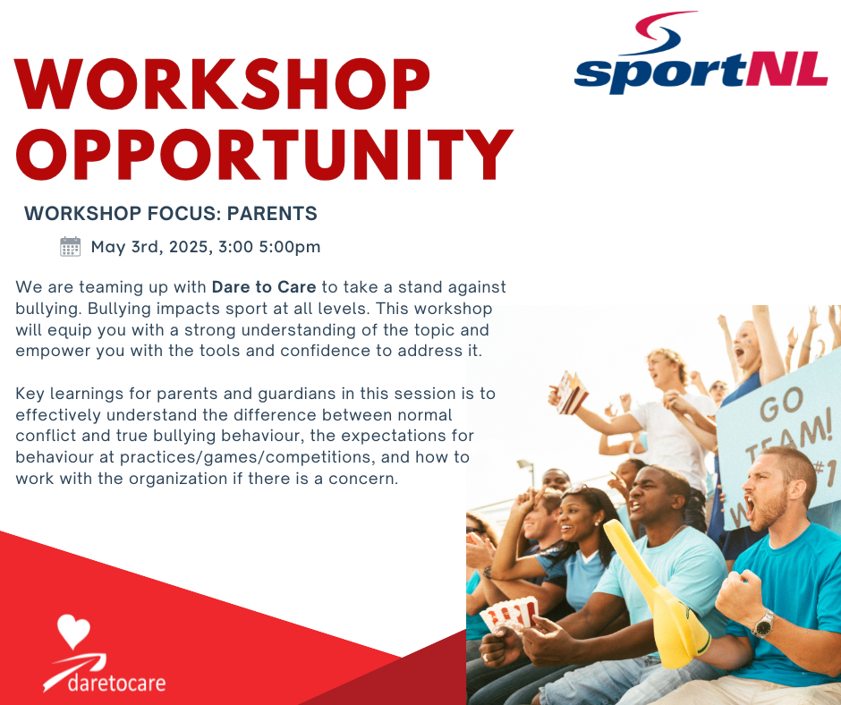 Free Parent Session on Bullying in Sports!