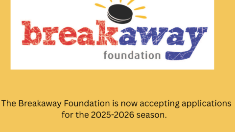 Breakaway Foundation Now Accepting Applications for the 2025-2026 Season