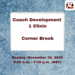 Coach – Development 1 Clinic November 30, 2025
