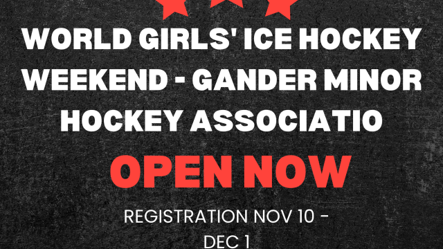 WORLD GIRLS’ ICE HOCKEY WEEKEND REGISTER NOW