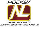 January 9 Deadline for Junior & Senior Teams to File Protected Player Lists