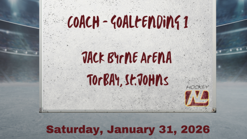 Coach – Goaltending 1 Clinic – January 31, 2026