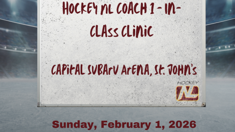 Hockey NL Coach 1 – In-Class Clinic