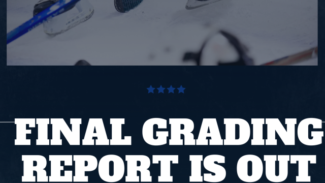 Final Grading Report Out Now!