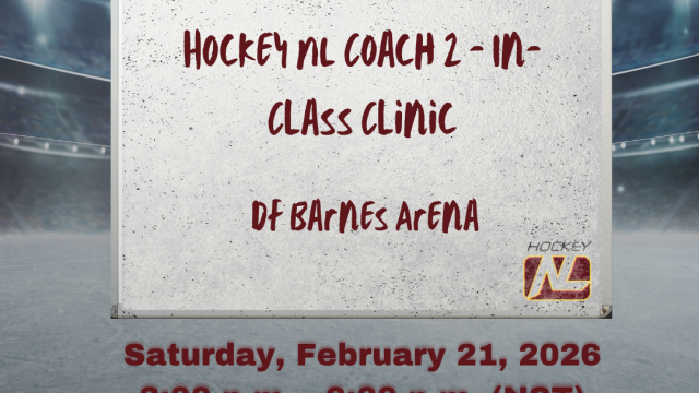 Hockey NL Coach 2 – In-Class Clinic