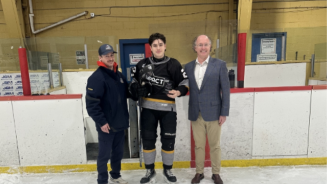 U16 AAA League Top Defenseman Winner