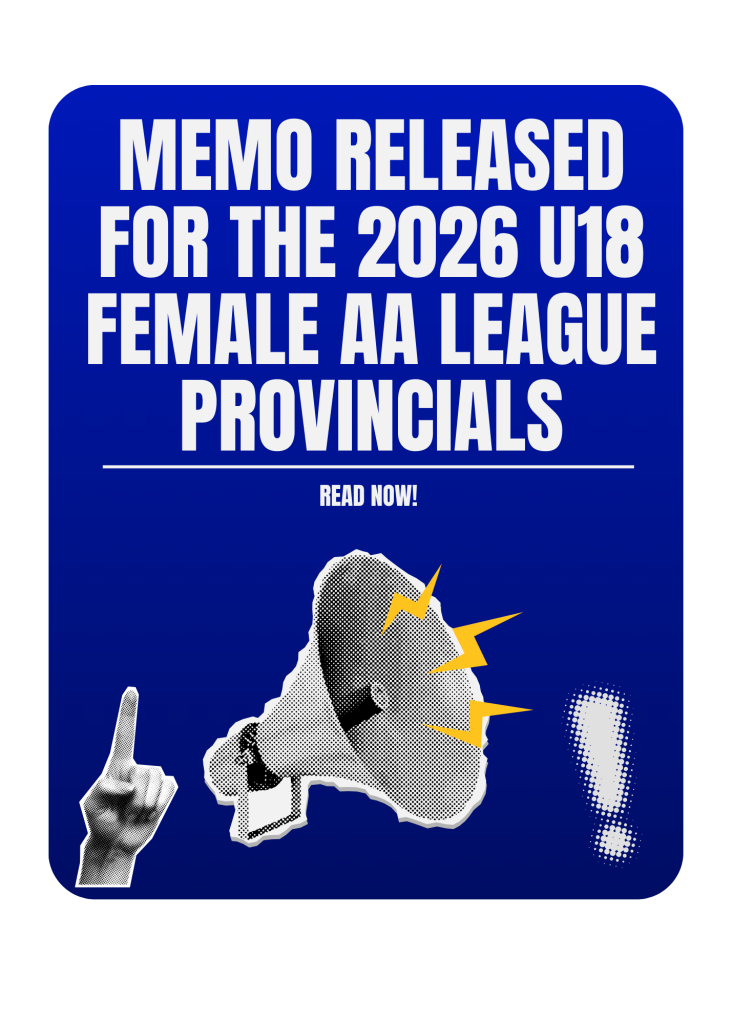 Memo Released for the 2026 U18 Female AA League Provincials