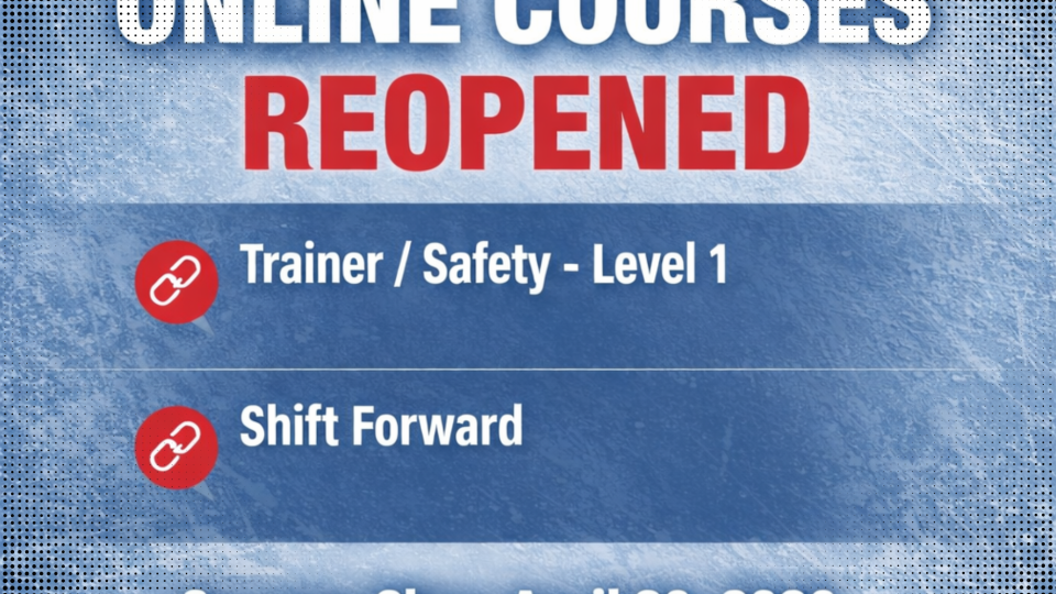 Reopening of Online Courses