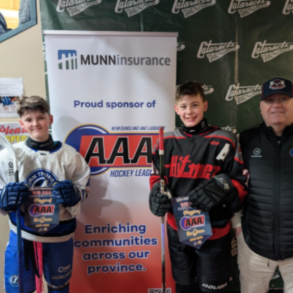 Sam Nowlan U13 AAA Playoffs Hitmen vs Thunder Game Recap - HockeyNL