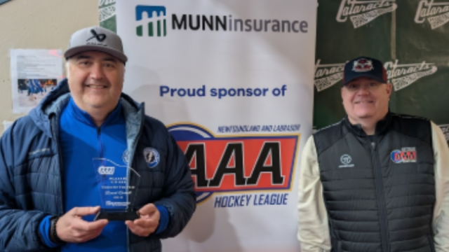 U13 AAA Coach of Year is Eastern Thunders David Carroll