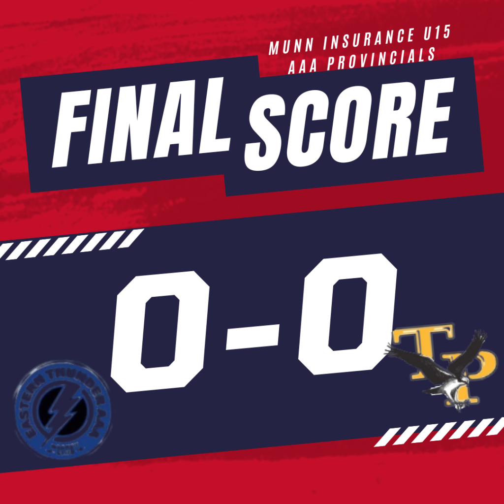 U15 AAA Provincials Tripen vs Thunder Game Recap