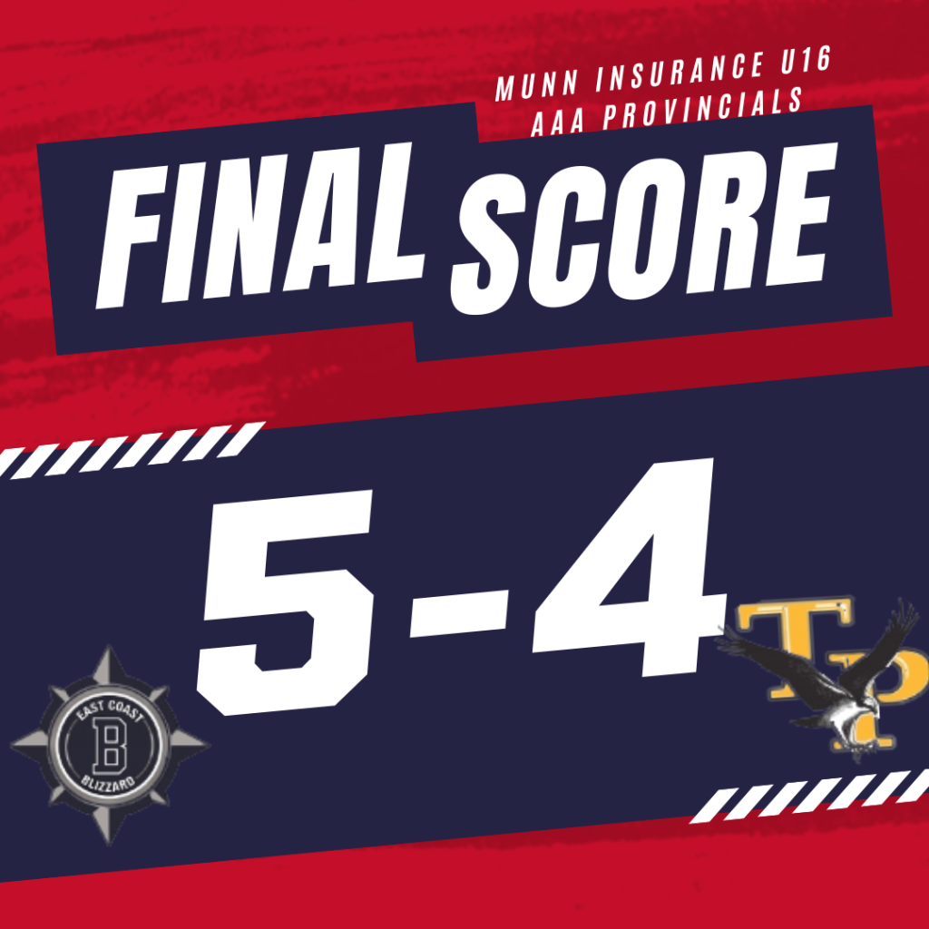 U16 AAA Provincials Tripen vs Blizzards Game Recap