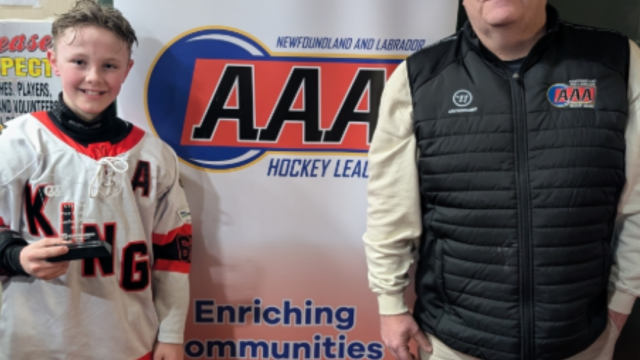 U13 AAA League Top Rookie Award winner