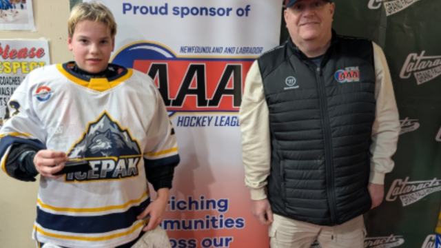 U13 AAA League Top Goaltender Award Winner
