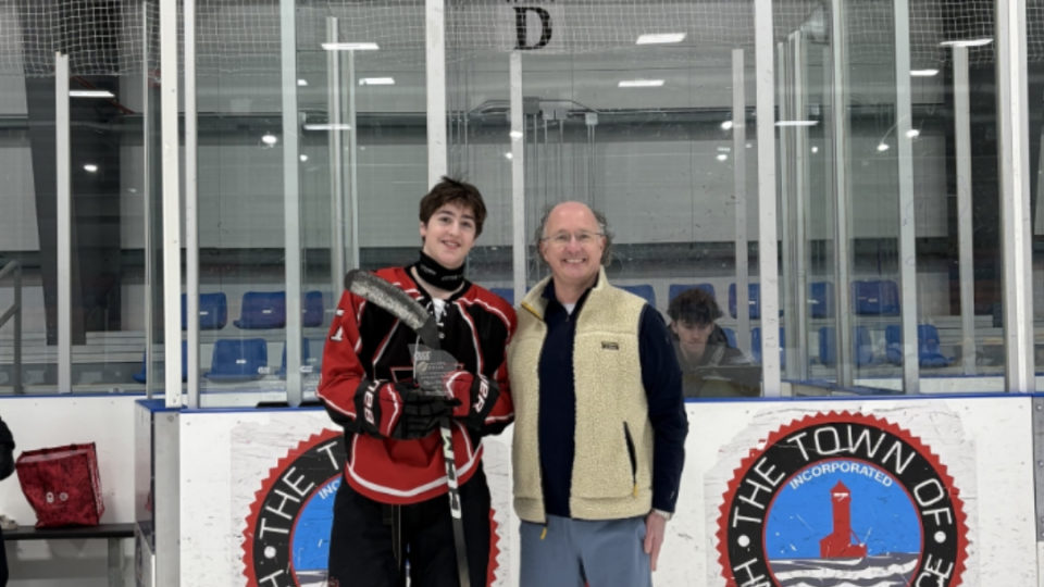 Munn Insurance U15 AAA Most Sports Minded effective Player of the year award winner