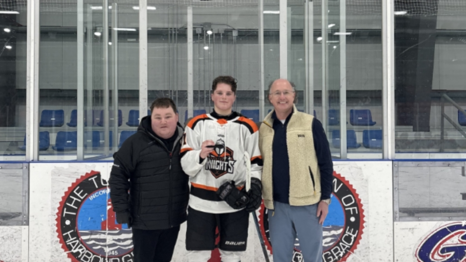 Munn Insurance U15 AAA Rookie of the Year Award winner