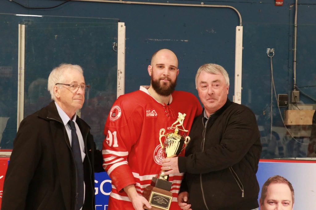 Cliff Gorman Memorial Award presentation