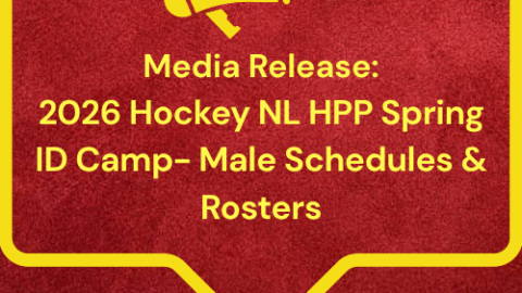 2026 Hockey NL HPP Spring ID Camp- Male Schedules & Rosters