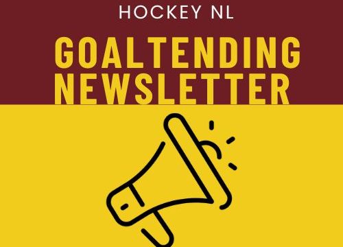 Hockey NL Goaltending NewsLetter Out Now!