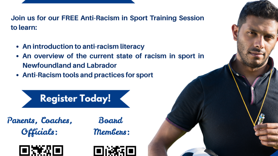 Training Opportunity: Anti-Racism in Sport