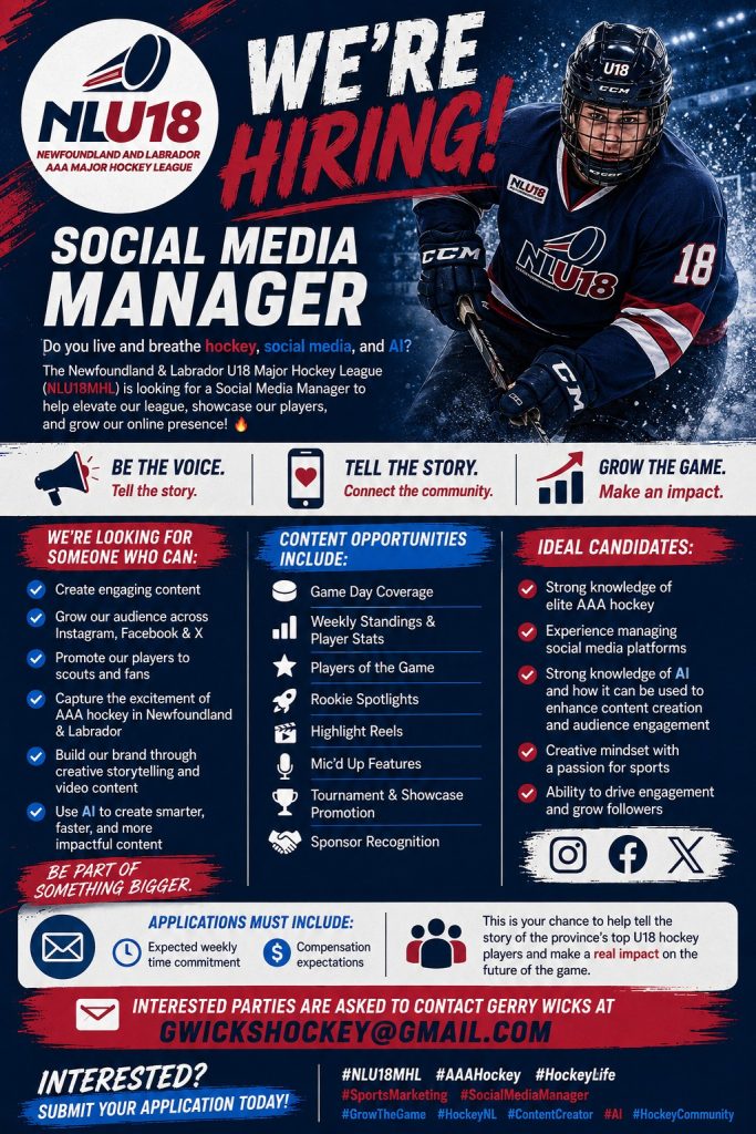 NLU18MHL Seeking Qualified Individuals for Social Media Manager