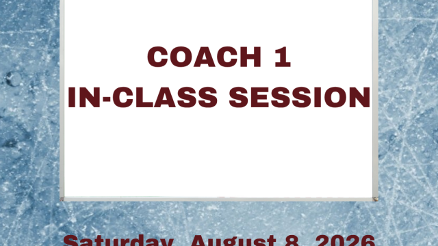 Hockey NL Coach 1 – In-Class Clinic